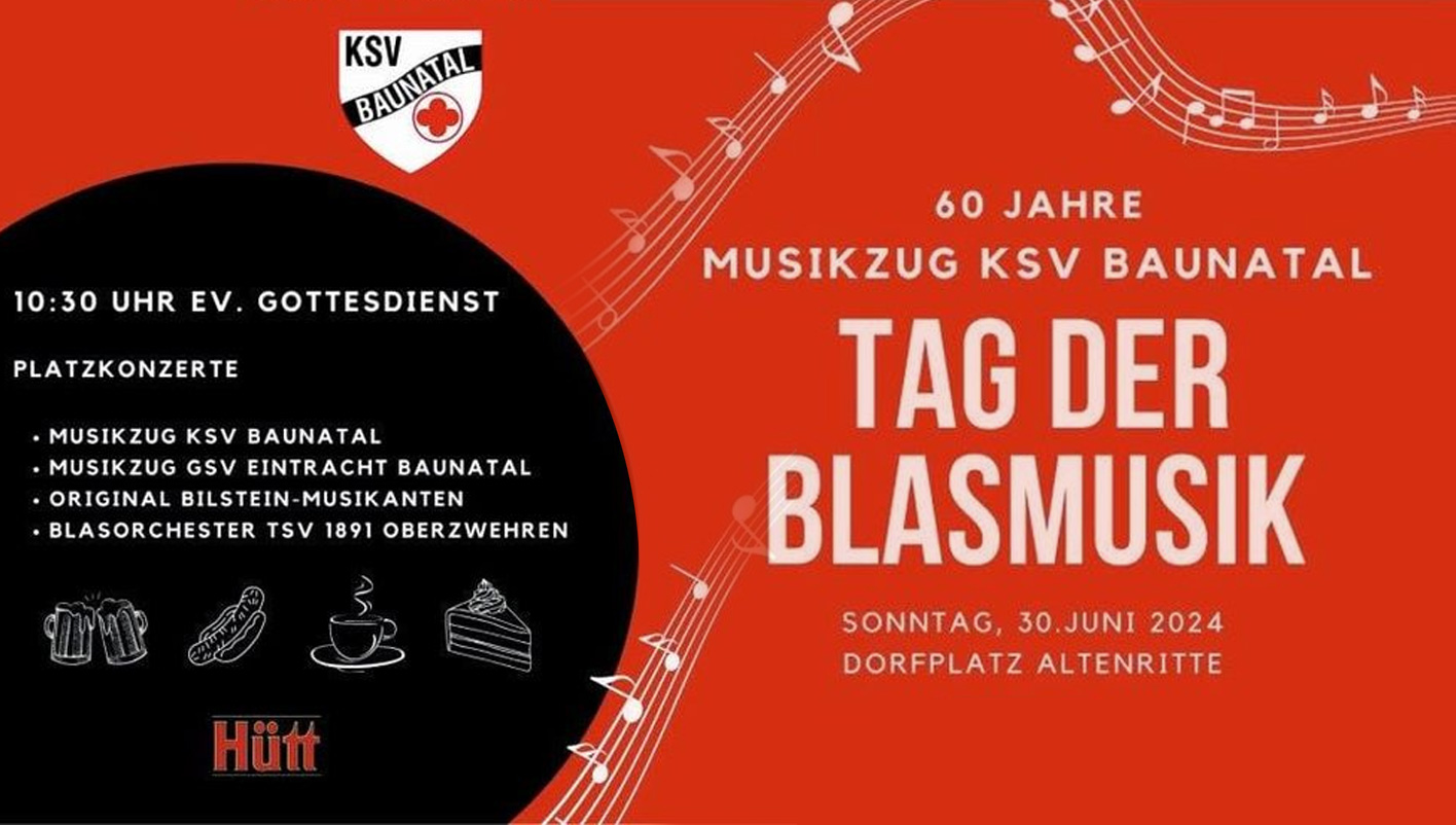 60 Jahre Musikzug des KSV Baunatal