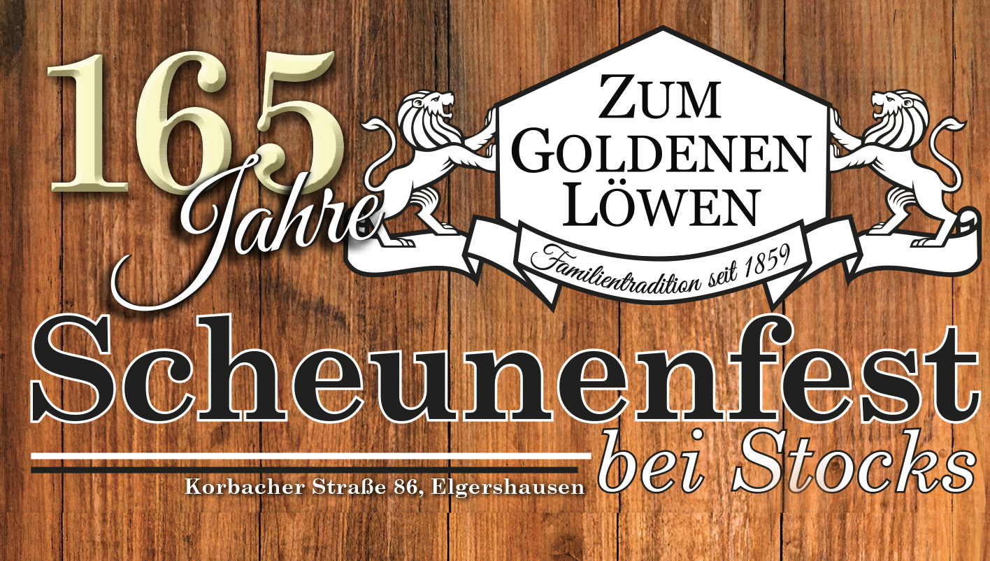 Scheunenfest 2024, bei Stocks in Elgershausen