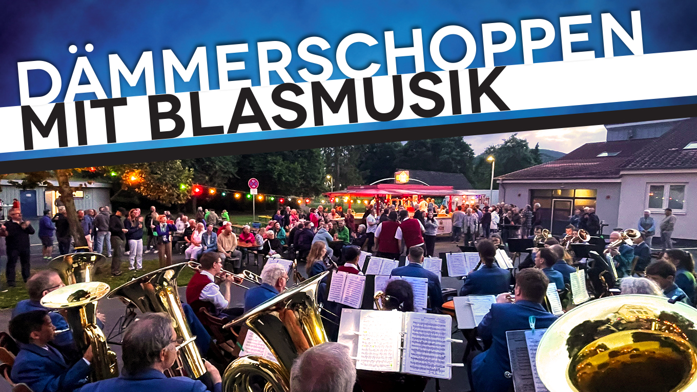 Dämmerschoppen mit Blasmusik - von und mit dem Musikzug des GSV Eintracht Baunatal